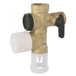 Groupe de s�curit� laiton pour chauffe - eau - centrale brico