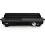 Grx330 - plancha double zones - 50x25cm - 1800w - revetement anti - adh�sif - fonction turbo zone grill ...
