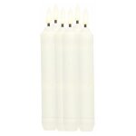Lot de 6 bougies lustre led décoratives 160mm