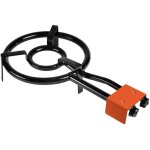 Gsc - br�leur double gaz �300mm pour po�les � paella de �200mm � �420mm
