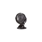 Ventilateur usb type mini clip fune 3w noir