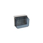 Gslt231 ide boite d�rivation ip65 / ip67 avec bords lisses, couvercle r�hauss� transparent dim. 241x180x175 ...