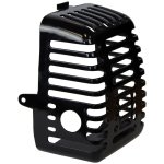 Cache de pot d'�chappement pour d�broussailleuse, multifonction 4 en 1, outil sur perche et tari�re