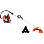 Gt garden - dbroussailleuse  dos thermique, 52 cm3, 3 cv