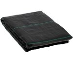 G�otextile anti - mauvaises herbes tiss� 70 g / m2 - 1, 10 x 10 m�tres