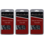 Gt market - lot de 3 cha�nes 3 / 8', 1. 5 mm, 64 maillons - compatible tron�onneuses husqvarna