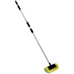Gt market - balai brosse de lavage tlescopique avec raccord tuyau - longueur 1. 70 mtres