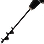 Gt market - for�t tari�re � 4 cm pour perceuse et visseuse - longueur 30 cm