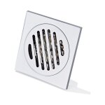 Gta - grille douche anti cheveux siphon de sol en acier inoxydable Épais drain de carré starlight 100 ... Gta - grille douche anti cheveux siphon de sol en acier inoxydable Épais drain de carré starlight 100 ...