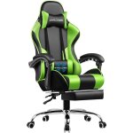 Gtplayer - chaise gaming ergonomique, fauteuil gamer, chaise bureau, chaise de gaming, avec dossier r�glable ...