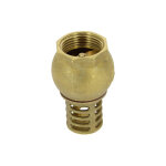 Guareski - cr�pine laiton avec clapet femelle 1'