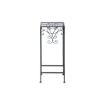 Esschert design - guéridon en fer forgé 60 cm. argent. marque : . réf. : bph96 - argent Esschert design - guéridon en fer forgé 60 cm. argent. marque : . réf. : bph96 - argent