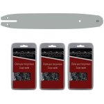 Guide 30 cm (12 pouces) + lot de 3 cha�nes 44 maillons - compatible tron�onneuses stihl ms 170, 171 et ...