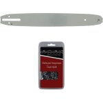 Gt market - guide 35 cm (14 pouces) + cha�ne 52 maillons - compatible tron�onneuses husqvarna