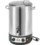 Stérilisateur de bocaux électrique cuve inox avec robinet et minuteur 32l 2500w guillouard 011580 Stérilisateur de bocaux électrique cuve inox avec robinet et minuteur 32l 2500w guillouard 011580