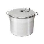 Strilisateur ou faitout tout inox pour 6 bocaux