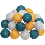 Atmosphera - guirlande led secteur 20 boules tropical d6cm cr�ateur d'int�rieur
