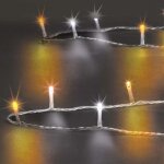 F��ric lights and christmas - guirlande lumineuse ext�rieur 200 led blanc froid blanc chaud 20m - feeric ...