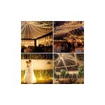 Guirlande lumineuse extrieur et interieur, 100m 600 ledguirlande lumineuse sapin avec prise modes tanche ...