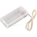 Guirlande lumineuse led piles fils cuivre d�coration no�l mariage g�teaux bouquets lumi�res �toiles color�es ...