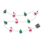 Guirlande lumineuse de noel peppa pig 10 leds - 165 cm