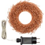 Guirlande mini boa �6cm multiflash rgb 1000 microled 20m c�ble cuivre lotti