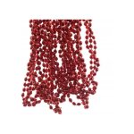 Guirlande de perles pour sapin de nol bordeaux 2, 7 m