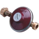 D�tendeur fixe butane basse pression 20x150 male - raccord bouteille 1, 3kg / h 28mbars