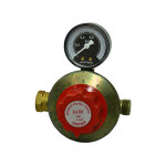 Dtendeur rglable propane basse pression avec manomtre 4kg / h - 50  200 mbar - entre crou bouteille ...