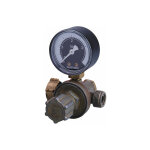 Dtendeur rglable propane gurtner entre crou bouteille sortie m20x150 avec manomtre