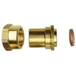 Raccord gaz butane propane 2 pi�ces 20x150 femelle - � souder cuivre �12