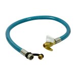 Two - inox flexible 1m + robinet roai - gaz naturel