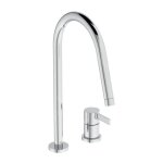 Ideal standard - gusto - mitigeur d'évier, installation à 2 trous, chrome bd422aa Ideal standard - gusto - mitigeur d'évier, installation à 2 trous, chrome bd422aa