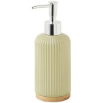 Distributeur de savon stri� en c�ramique