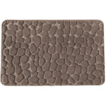 Tapis de bain galet à mémoire de forme 60x100cm Tapis de bain galet à mémoire de forme 60x100cm