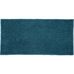Tapis de bain en polyester uni canard 60x120cm