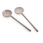 Couverts � salade gris tourterelle