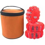 Gyrophare led orange puissant ? lampe stroboscopique �tanche ip67 ? 9 modes d'�clairage ? fixation aimant�e ...