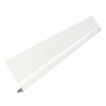 Aluhome ? habillage de bandeau en aluminium 2m ? pointe de diamant ? hauteur 140 mm ? syst�me de fixation ...