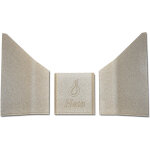 Kaminxpert - habillage de foyer pour po�les � chemin�e scan - line 40 de heta - vermiculite - 3 pi�ces ...