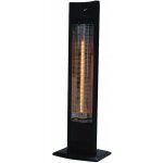 Habitat et jardin - chauffage électrique radiant 'tornado' - 2000w - noir Habitat et jardin - chauffage électrique radiant 'tornado' - 2000w - noir