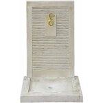 Habitat et jardin - fontaine 'etna' - en pierre reconstituée - 57 x 42 x 87 cm beige Habitat et jardin - fontaine 'etna' - en pierre reconstituée - 57 x 42 x 87 cm beige
