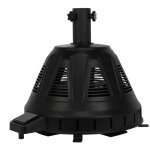 Habitat et jardin - pied chauffant de parasol 'colas' 1500w - noir