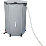 Habitat et jardin - rcuprateur d'eau souple en pvc 250 l - gris