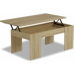 Habitat et jardin - table basse 'diana' - 102 x 50 x 43 cm - chne