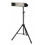 Habitat et jardin - tr�pied pour radiateur �lectrique - 1. 1 - 1. 8 m - noir