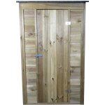 Habrita abri de jardin mural - grandes dimensions - en bois - livr� avec plancher et �tag�re