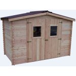 Habrita - foresta - abri dalia en madriers douglas 20mm sans plancher 5, 24m� - da3017. 02n