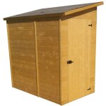 Habrita - abri mural range - v�los - scooters - motos avec porte lat�rale 16 mm surface 2, 27 m2 - ed1220. ...