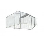 Habrita foresta - enclos parc grillag� en acier galvanis� 12m2 pour 7 � 9 poules